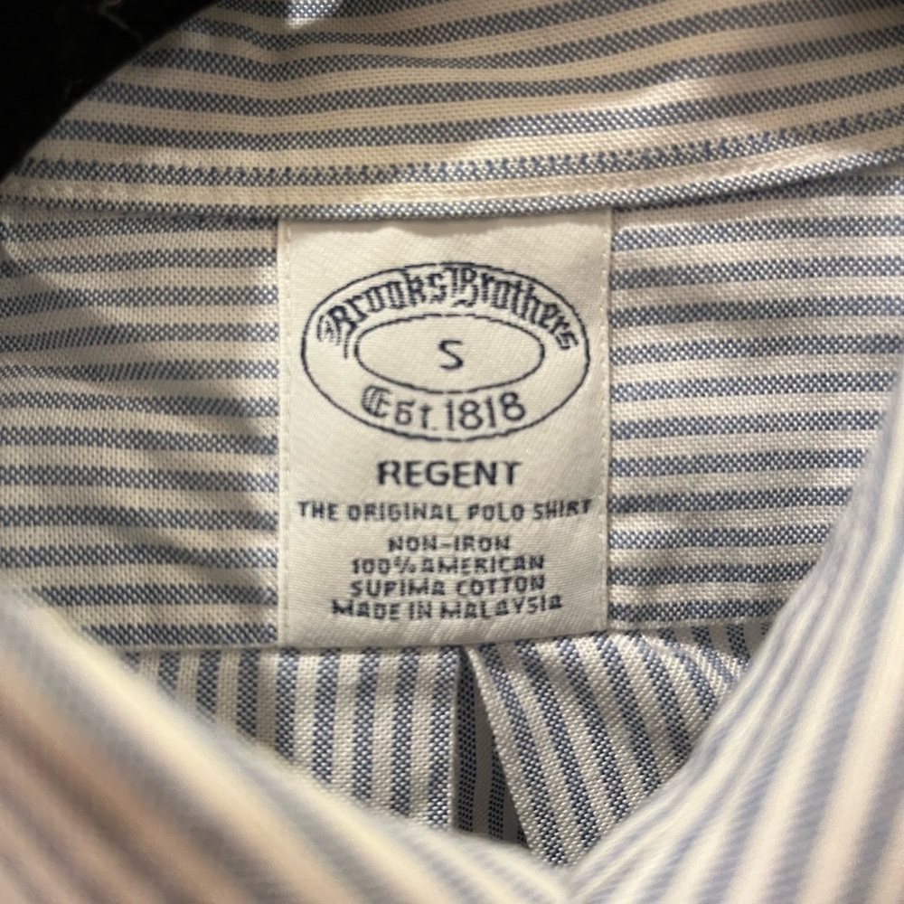 Brooks Brothers Button Down Small - image 2